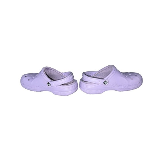 Crocs  Classic Lined Clog Purple, Sz 8 Comfy Stylish Preppy Boho Coastal - Picture 6 of 6